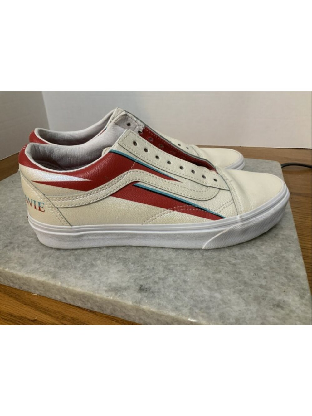 Vans Daid Bowie Old Skool Aladdin Sane Men’s 7.5 Women’s 9 - Picture 5 of 16